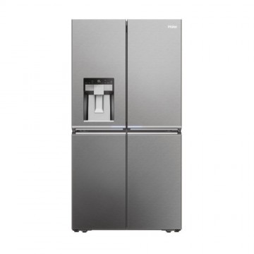 Haier Ψυγείο Ντουλάπα 601lt Total NoFrost Υ177.5xΠ90.8xΒ75εκ. Inox HCR7918EIMP